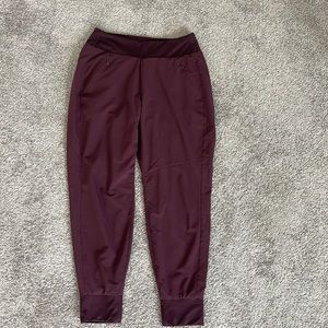 Athleta lined jogger pants size 2P